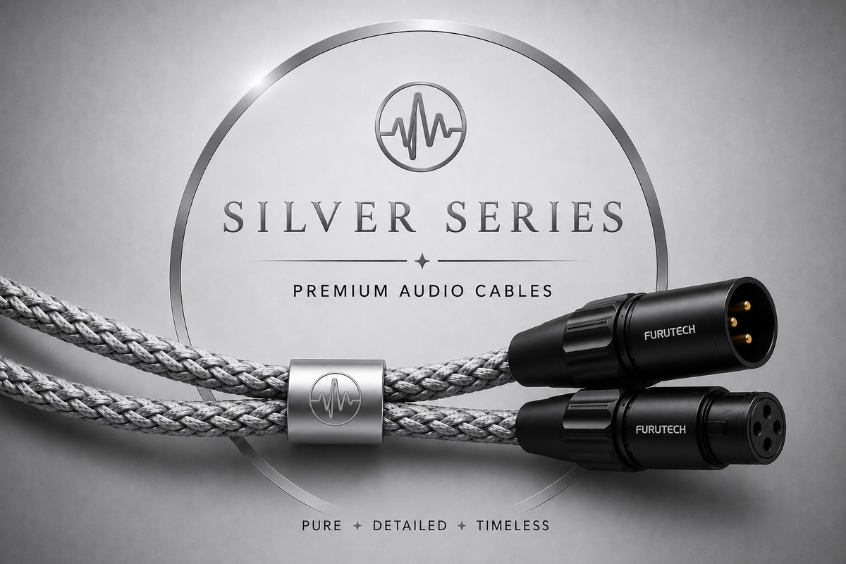 VaultTone Audio Silver Series XLR Interconnects with Furutech FP-701M(G) and FP-702F(G) connectors